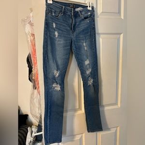 Abercrombie Harper low rise super skinny